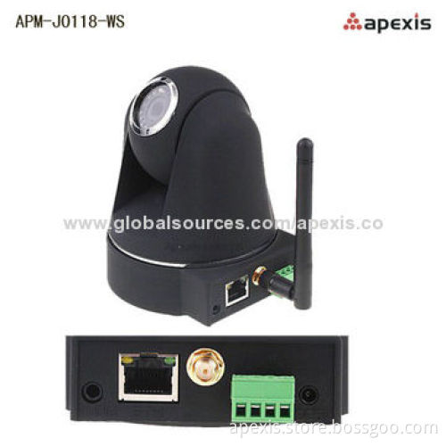IR Wireless Wi-Fi IP Camera, Infrared LED Night Vision/PTZ Free DDNS, Remote Viewing and Control